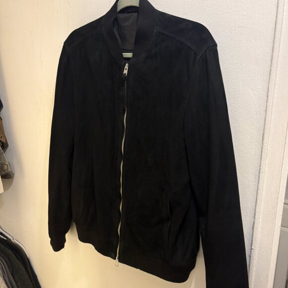 All Saints Suede Bomber - Picture 2 of 7